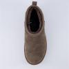 imageCUSHIONAIRE Hippy Womens Platform Ankle Boots  Genuine Suede Faux Fur Lining Cozy Winter SlipOn Design Comfortable Footwear with Wide Widths AvailableTaupe