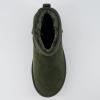 imageCUSHIONAIRE Hippy Womens Platform Ankle Boots  Genuine Suede Faux Fur Lining Cozy Winter SlipOn Design Comfortable Footwear with Wide Widths AvailableGreen