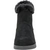 imageCUSHIONAIRE Womens Hethrow Genuine Suede pull on boot Memory Foam ampamp Wide Widths AvailableBlack Suede