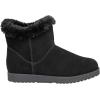 imageCUSHIONAIRE Womens Hethrow Genuine Suede pull on boot Memory Foam ampamp Wide Widths AvailableBlack Suede