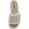 imageCUSHIONAIRE Womens Mushi Cozy Slipper Memory FoamCream