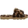 imageCUSHIONAIRE Womens Mushi Cozy Slipper Memory FoamLeopard