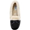 imageCUSHIONAIRE Womens Sierra Moccasin Slipper Memory FoamBlack