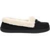 imageCUSHIONAIRE Womens Sierra Moccasin Slipper Memory FoamBlack