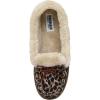 imageCUSHIONAIRE Womens Sierra Moccasin Slipper Memory FoamLeopard