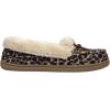imageCUSHIONAIRE Womens Sierra Moccasin Slipper Memory FoamLeopard