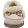 imageCUSHIONAIRE Womens Sierra Moccasin Slipper Memory FoamStone