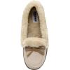 imageCUSHIONAIRE Womens Sierra Moccasin Slipper Memory FoamStone