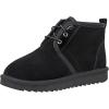 imageCUSHIONAIRE Womens Harper pull on boot Memory FoamBlack Genuine Suede