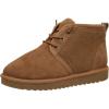 imageCUSHIONAIRE Womens Harper pull on boot Memory FoamChestnut Genuine Suede
