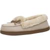 imageCUSHIONAIRE Womens Sierra Moccasin Slipper Memory FoamStone