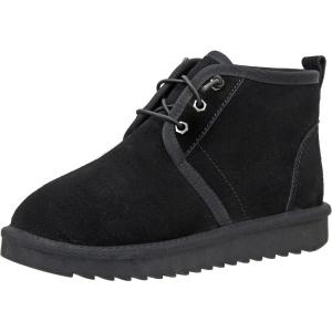 imageCUSHIONAIRE Womens Harper pull on boot Memory FoamBlack Genuine Suede