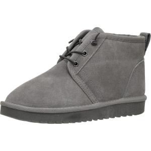 imageCUSHIONAIRE Womens Harper pull on boot Memory FoamGrey Genuine Suede
