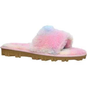 imageCUSHIONAIRE Womens Mushi Cozy Slipper Memory FoamTie Dye