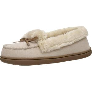 imageCUSHIONAIRE Womens Sierra Moccasin Slipper Memory FoamStone