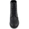 imageCUSHIONAIRE Womens Boyfriend wing tip boot Memory Foam Wide Widths AvailableBlack