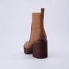 imageCUSHIONAIRE Womens Festival Platform Block Heel Boot Memory Foam Wide Widths AvailableCognac