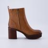 imageCUSHIONAIRE Womens Festival Platform Block Heel Boot Memory Foam Wide Widths AvailableCognac