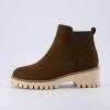 imageCUSHIONAIRE Womens Parade boot Memory Foam Wide Widths AvailableChocolate