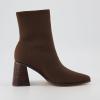 imageCUSHIONAIRE Womens Sterling Stretch boot Memory Foam Wide Widths AvailableBrown