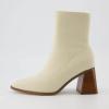 imageCUSHIONAIRE Womens Sterling Stretch boot Memory Foam Wide Widths AvailableIvory