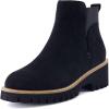 imageCUSHIONAIRE Womens Parade boot Memory Foam Wide Widths AvailableBlack