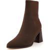 imageCUSHIONAIRE Womens Sterling Stretch boot Memory Foam Wide Widths AvailableBrown
