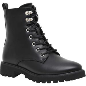 imageCUSHIONAIRE Womens Dexter Lace up boot Memory FoamBlack