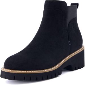 imageCUSHIONAIRE Womens Parade boot Memory Foam Wide Widths AvailableBlack