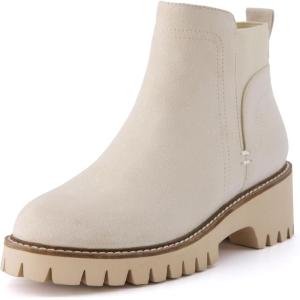 imageCUSHIONAIRE Womens Parade boot Memory Foam Wide Widths AvailableBone