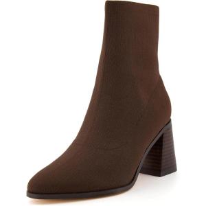 imageCUSHIONAIRE Womens Sterling Stretch boot Memory Foam Wide Widths AvailableBrown