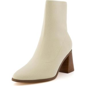 imageCUSHIONAIRE Womens Sterling Stretch boot Memory Foam Wide Widths AvailableIvory