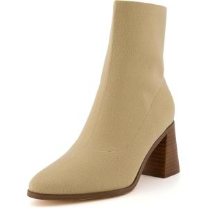 imageCUSHIONAIRE Womens Sterling Stretch boot Memory Foam Wide Widths AvailableSand