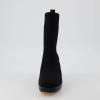 imageCUSHIONAIRE Womens Bancroft Stretch platform heel boot Memory Foam Wide Widths AvailableBlack