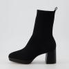 imageCUSHIONAIRE Womens Bancroft Stretch platform heel boot Memory Foam Wide Widths AvailableBlack