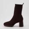 imageCUSHIONAIRE Womens Bancroft Stretch platform heel boot Memory Foam Wide Widths AvailableEspresso