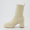imageCUSHIONAIRE Womens Bancroft Stretch platform heel boot Memory Foam Wide Widths AvailableIvory