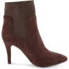 imageCUSHIONAIRE Womens Geneva Stretch dress bootie with Memory Foam Padding Wide Widths AvailableChocolate