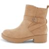 imageCUSHIONAIRE Womens Houston strap boot Memory Foam Wide Widths AvailableTan
