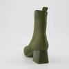 imageCUSHIONAIRE Womens Milo Stretch Ankle Sock Boot  Soft Knit Upper Memory Foam Padding Lightweight 175quot Heel Wide Widths AvailableDark Olive