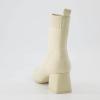 imageCUSHIONAIRE Womens Milo Stretch Ankle Sock Boot  Soft Knit Upper Memory Foam Padding Lightweight 175quot Heel Wide Widths AvailableIvory