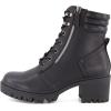 imageCUSHIONAIRE Womens Ramsey Lace up boot Memory Foam Wide Widths AvailableBlack
