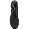 imageCUSHIONAIRE Womens Riley Lace up boot Memory FoamBlack