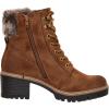 imageCUSHIONAIRE Womens Riley Lace up boot Memory FoamTan