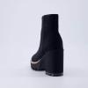 imageCUSHIONAIRE Womens Ringo platform heel boot Memory Foam Wide Widths AvailableBlack