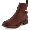 imageCUSHIONAIRE Womens Brumelle strap boot Memory Foam Wide Widths AvailableBrown