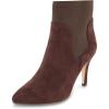 imageCUSHIONAIRE Womens Geneva Stretch dress bootie with Memory Foam Padding Wide Widths AvailableChocolate
