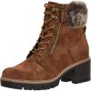 imageCUSHIONAIRE Womens Riley Lace up boot Memory FoamTan