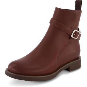 imageCUSHIONAIRE Womens Brumelle strap boot Memory Foam Wide Widths AvailableBrown