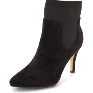 imageCUSHIONAIRE Womens Geneva Stretch dress bootie with Memory Foam Padding Wide Widths AvailableBlack